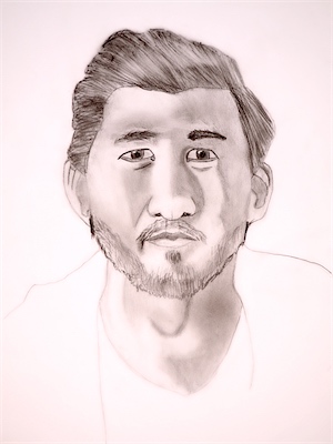 Len Arista, Age 11 — Markiplier Portrait — Intermediate Drawing